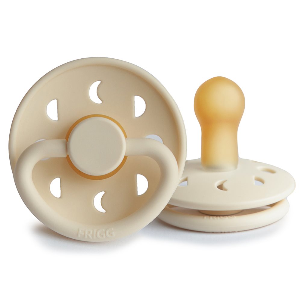 Frigg 2 Pack Dummies - Moon Phase Cream