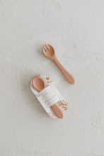 Load image into Gallery viewer, Banksia Silicone Spoon and Fork
