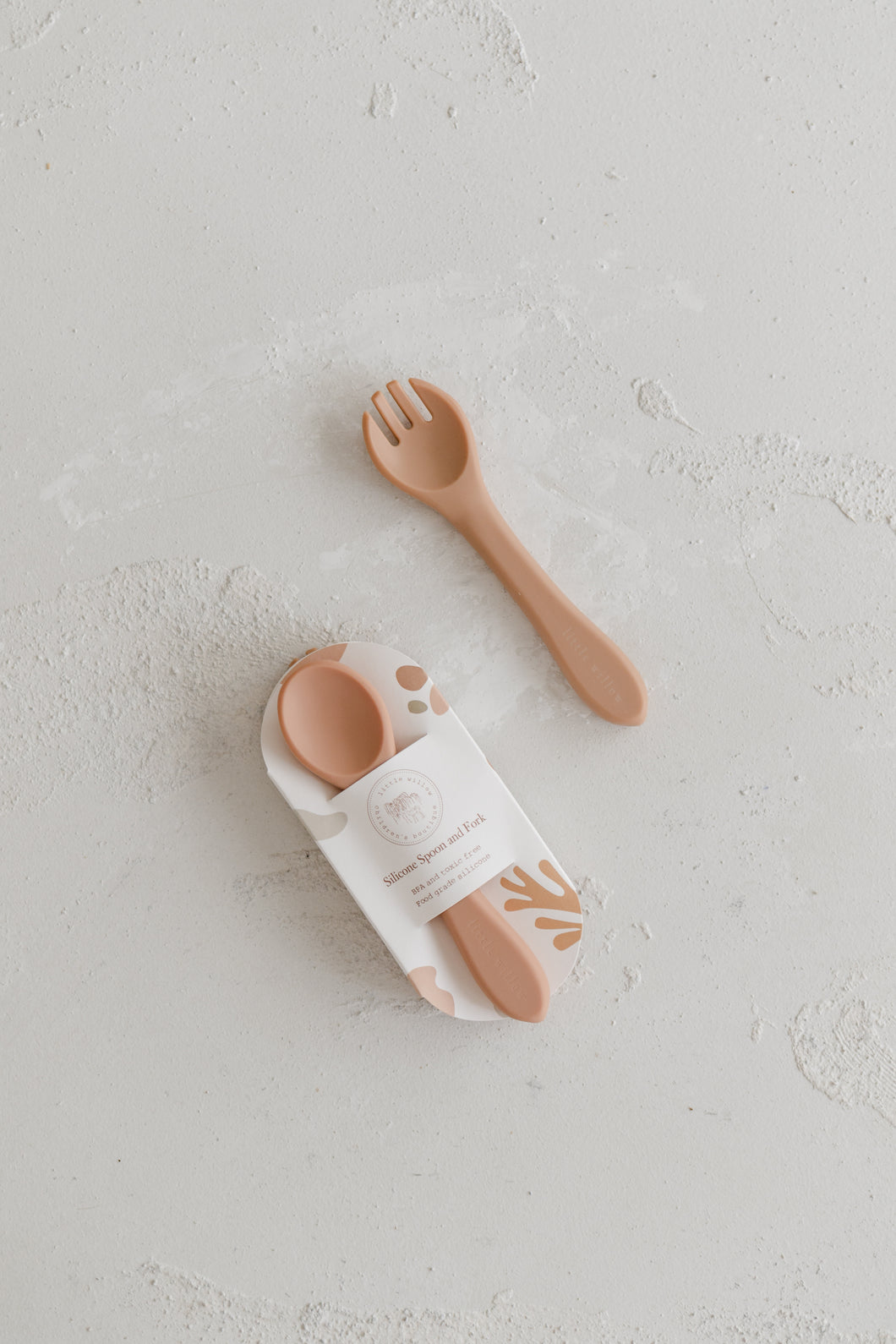 Banksia Silicone Spoon and Fork